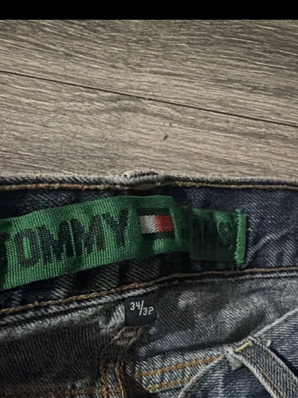Y2K vintage Tommy jeans Men's Classic Blue Denim Jeans